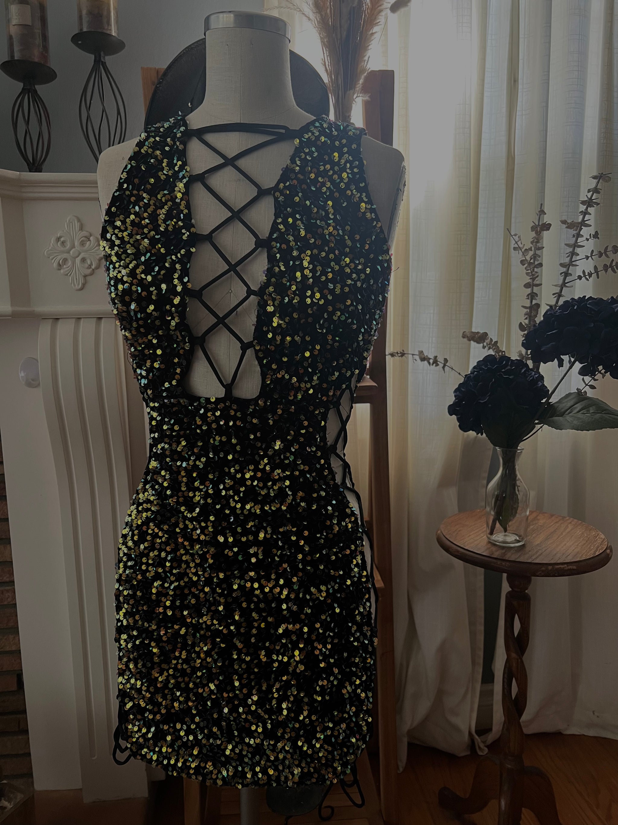 All Sparkle Mini Dress DeaniRayne-The Label All Sparkle Mini Dress DeaniRayne-The Label